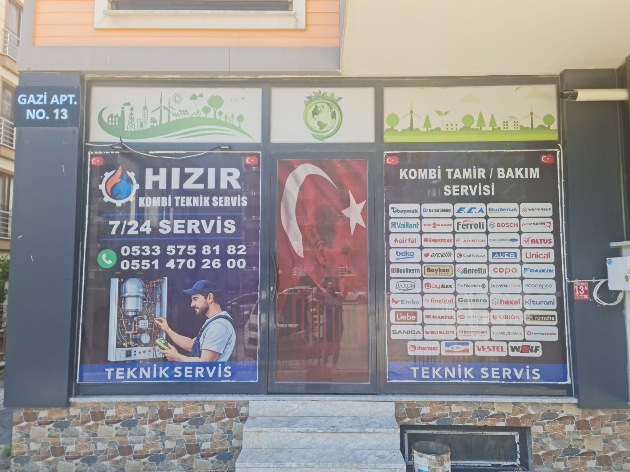 Hızır Kombi Edremit Ofis Dükkan